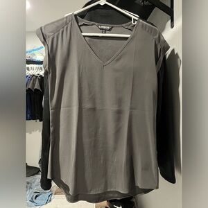 Gray Express Blouse